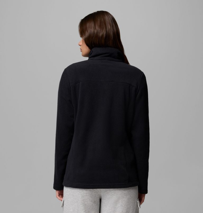 Women's Castle Dale Full Zip Fleece Jacket, Color: Black, image 3