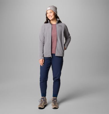 Women's Castle Dale Full Zip Fleece Jacket, Color: City Grey, image 3