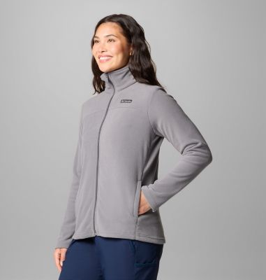 Women's Castle Dale Full Zip Fleece Jacket, Color: City Grey, image 4