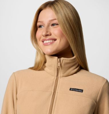 Women's Castle Dale Full Zip Fleece Jacket, Color: Canoe, image 12