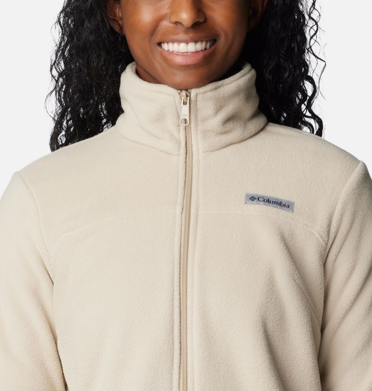 Women's Castle Dale Full Zip Fleece Jacket, Color: Ancient Fossil, image 4