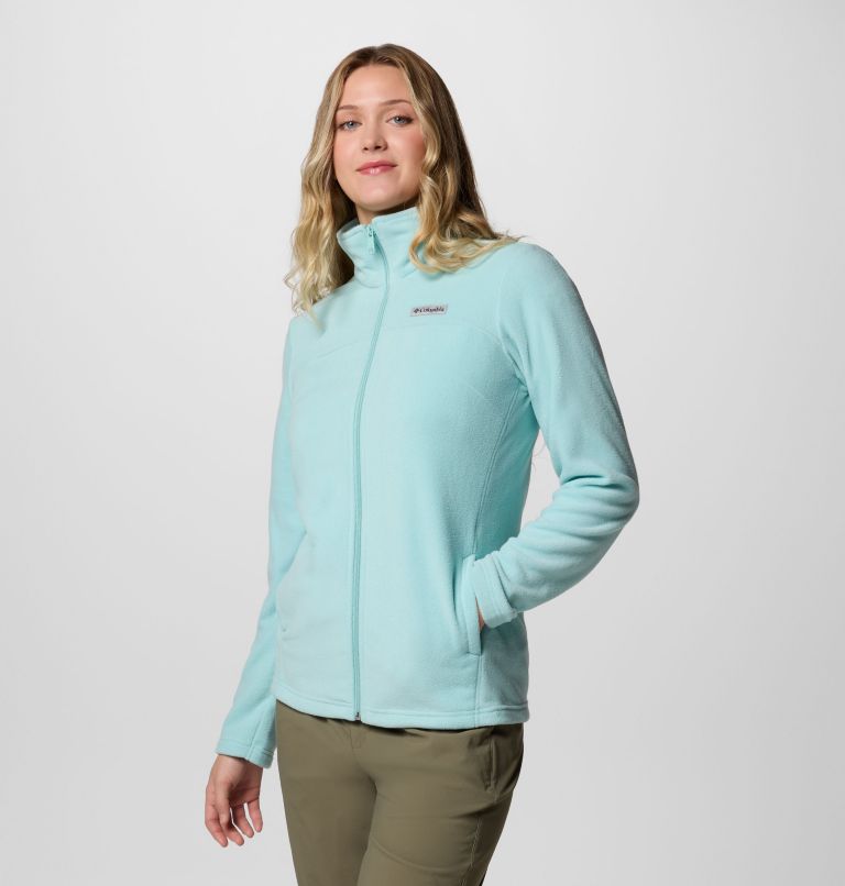 Women's Castle Dale Full Zip Fleece Jacket, Color: Spray, image 3