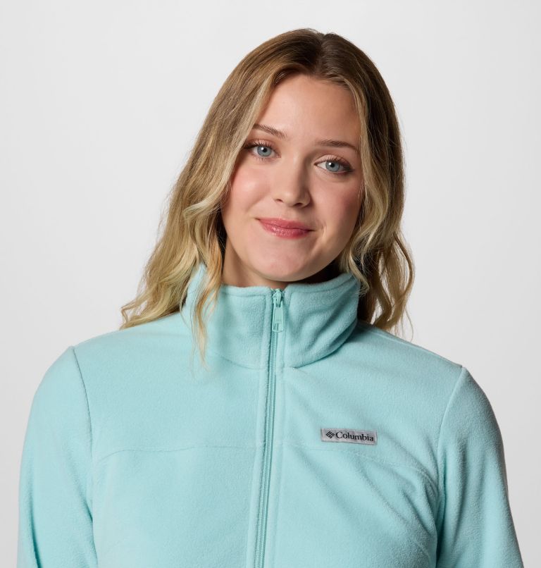 Women's Castle Dale Full Zip Fleece Jacket, Color: Spray, image 4