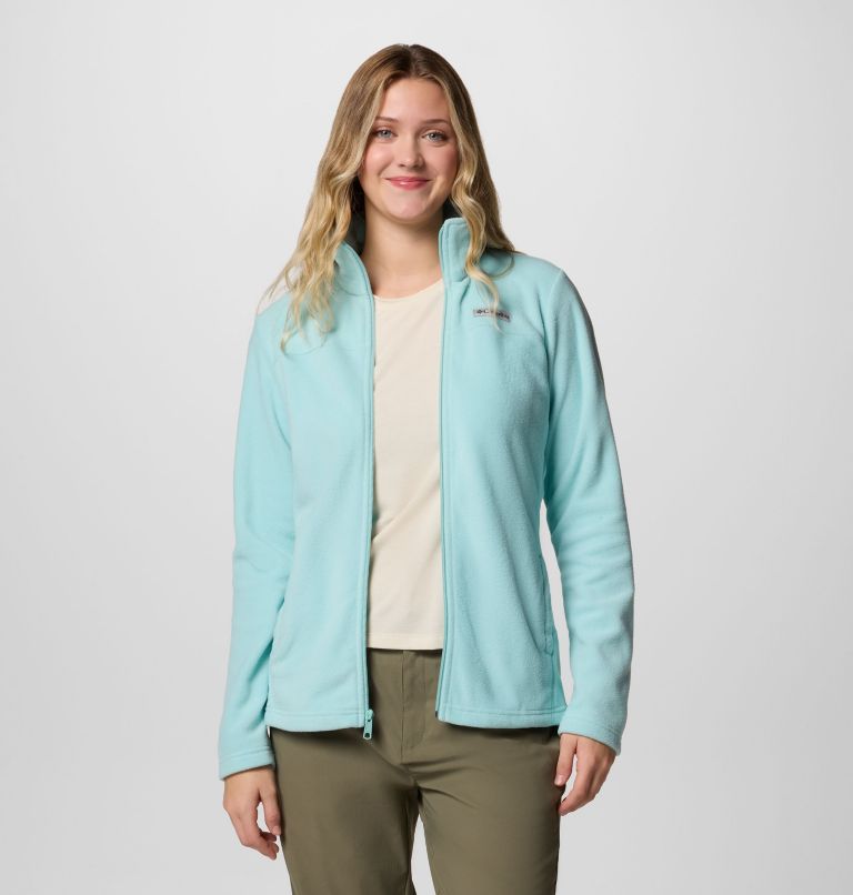 Women's Castle Dale Full Zip Fleece Jacket, Color: Spray, image 5