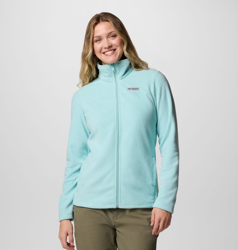 Women's Castle Dale Full Zip Fleece Jacket, Color: Spray, image 1