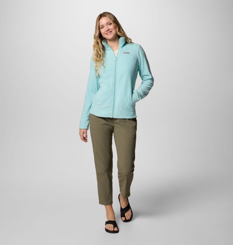 Women's Castle Dale Full Zip Fleece Jacket, Color: Spray, image 6