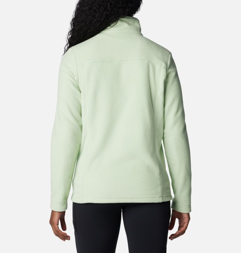 Women's Castle Dale Full Zip Fleece Jacket, Color: Sage Leaf, image 2