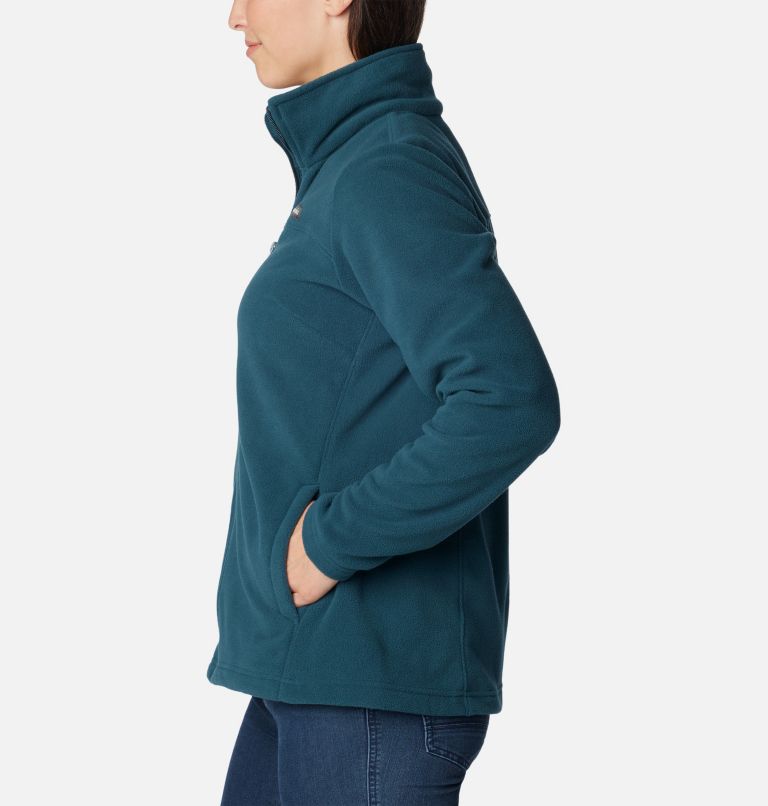 Women's Castle Dale Full Zip Fleece Jacket, Color: Night Wave, image 3
