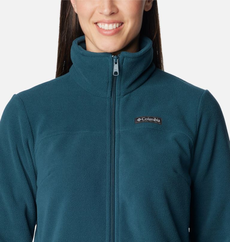 Women's Castle Dale Full Zip Fleece Jacket, Color: Night Wave, image 4