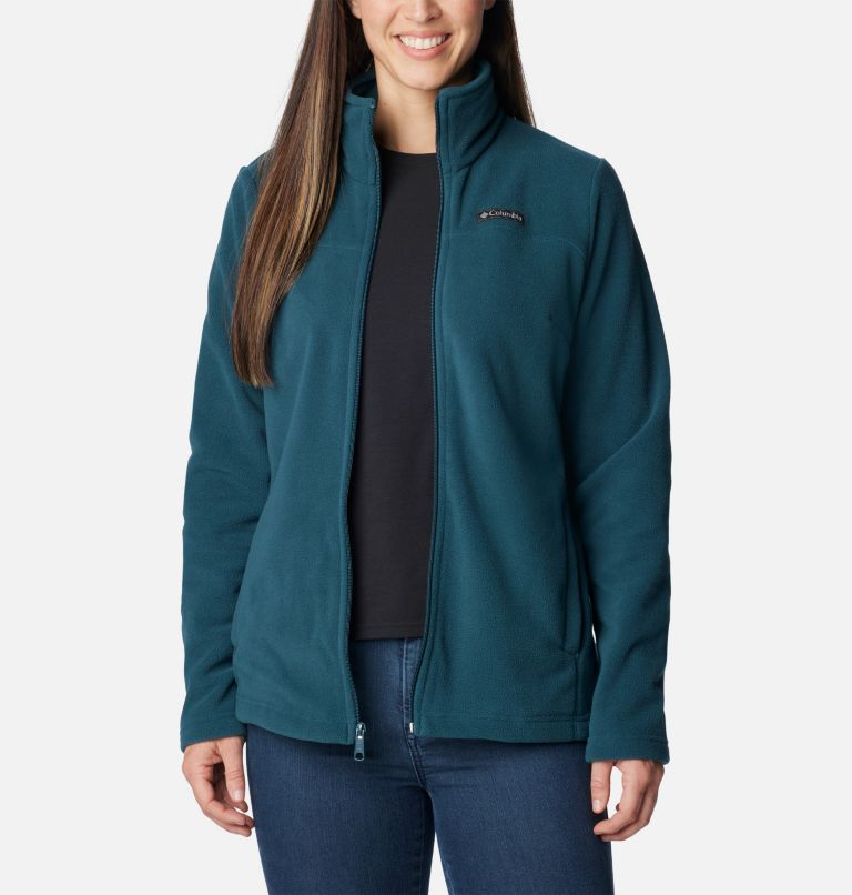 Women's Castle Dale Full Zip Fleece Jacket, Color: Night Wave, image 6