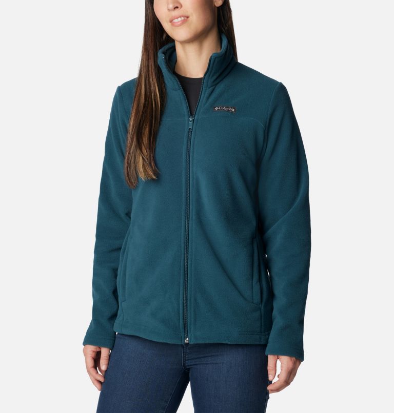 Women's Castle Dale Full Zip Fleece Jacket, Color: Night Wave, image 1