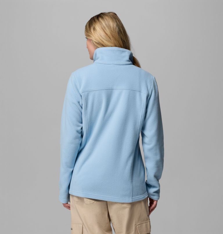 Women's Castle Dale Full Zip Fleece Jacket, Color: Ripple Blue, image 3