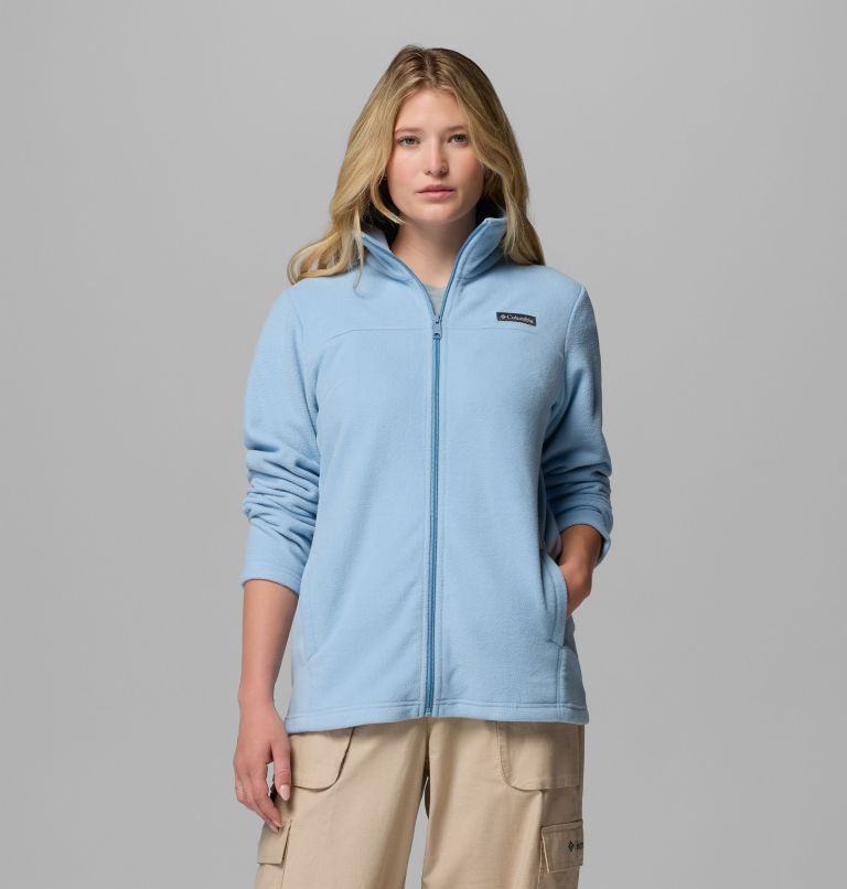Women's Castle Dale Full Zip Fleece Jacket, Color: Ripple Blue, image 1