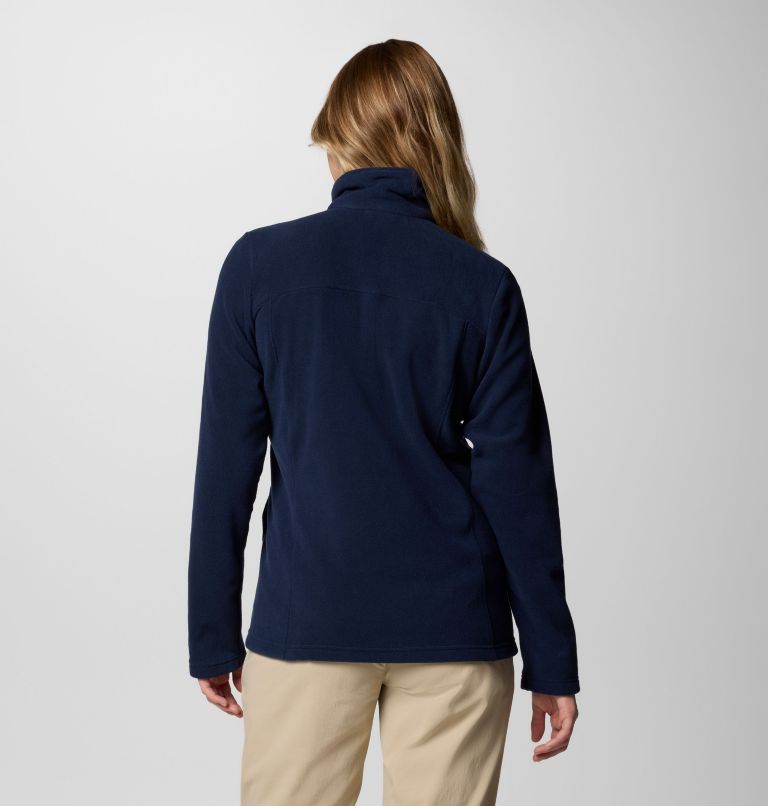 Women's Castle Dale Full Zip Fleece Jacket, Color: Collegiate Navy, image 2