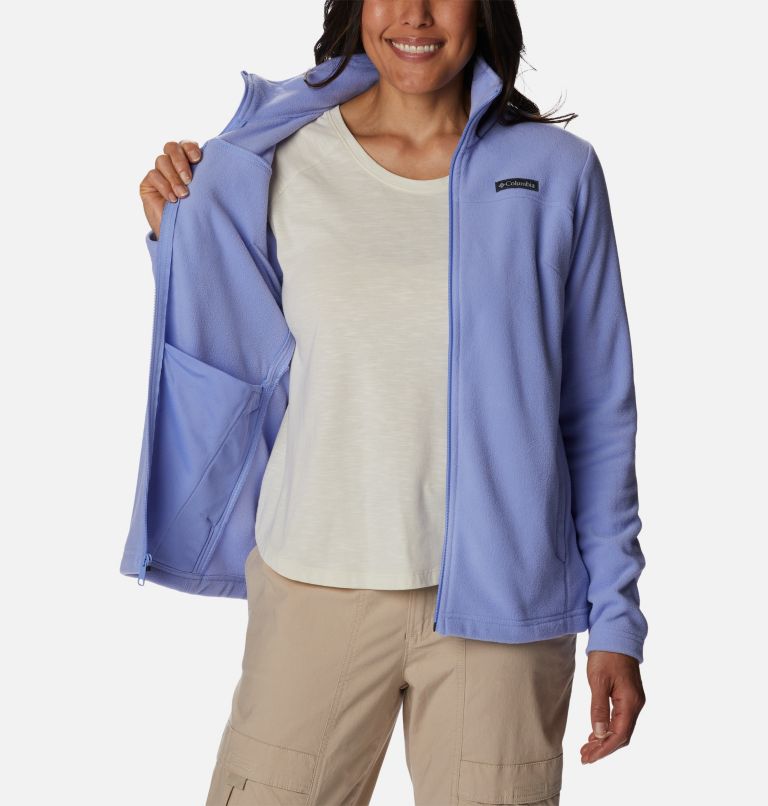 Women's Castle Dale Full Zip Fleece Jacket, Color: Serenity, image 5