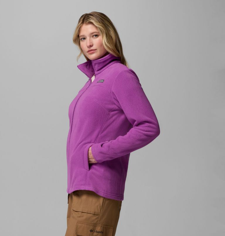 Women's Castle Dale Full Zip Fleece Jacket, Color: Razzle, image 4