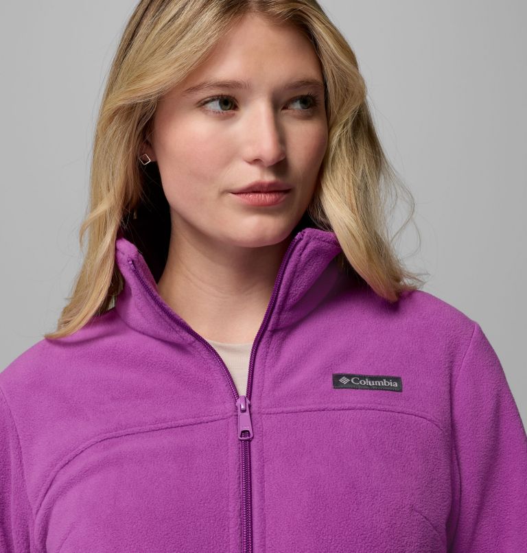 Women's Castle Dale Full Zip Fleece Jacket, Color: Razzle, image 6