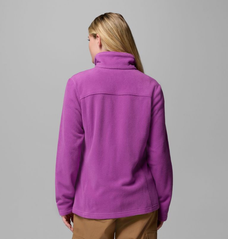 Women's Castle Dale Full Zip Fleece Jacket, Color: Razzle, image 3