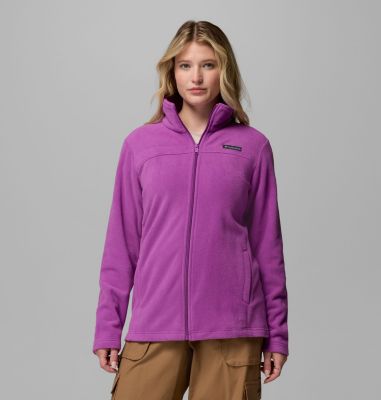 Women's Castle Dale Full Zip Fleece Jacket, Color: Razzle, image 5