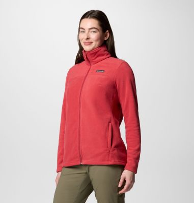 Women's Castle Dale Full Zip Fleece Jacket, Color: Daredevil, image 7