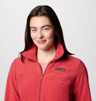Women's Castle Dale Full Zip Fleece Jacket, Color: Daredevil, image 8