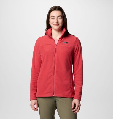 Women's Castle Dale Full Zip Fleece Jacket, Color: Daredevil, image 5