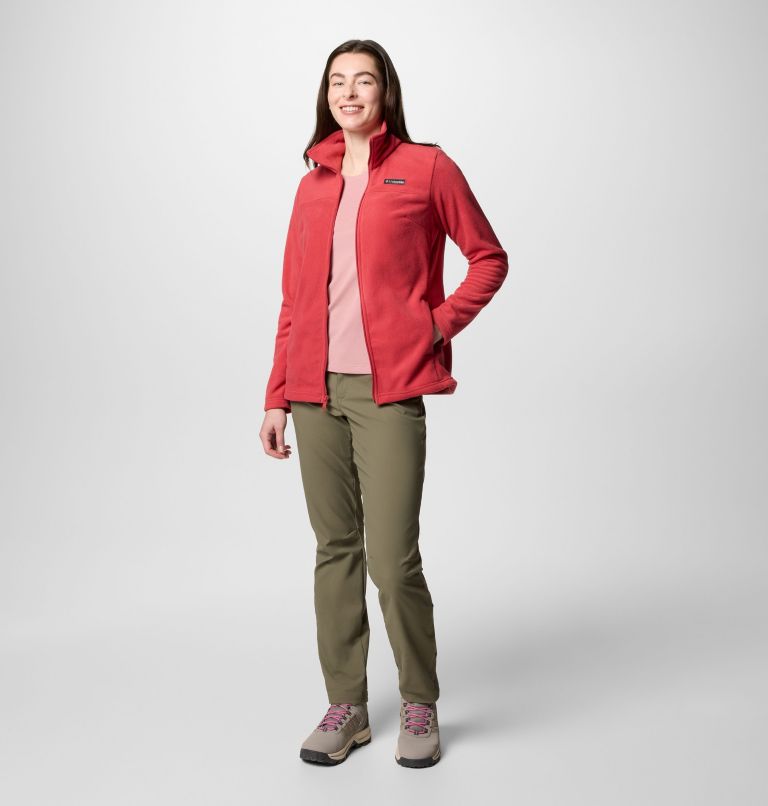 Women's Castle Dale Full Zip Fleece Jacket, Color: Daredevil, image 5