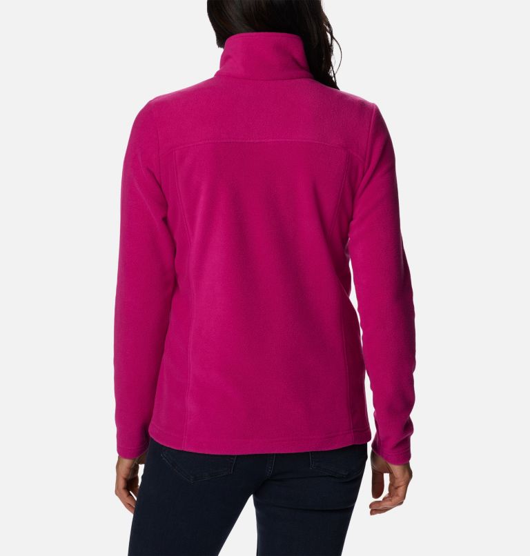 Women's Castle Dale Full Zip Fleece Jacket, Color: Wild Fuchsia