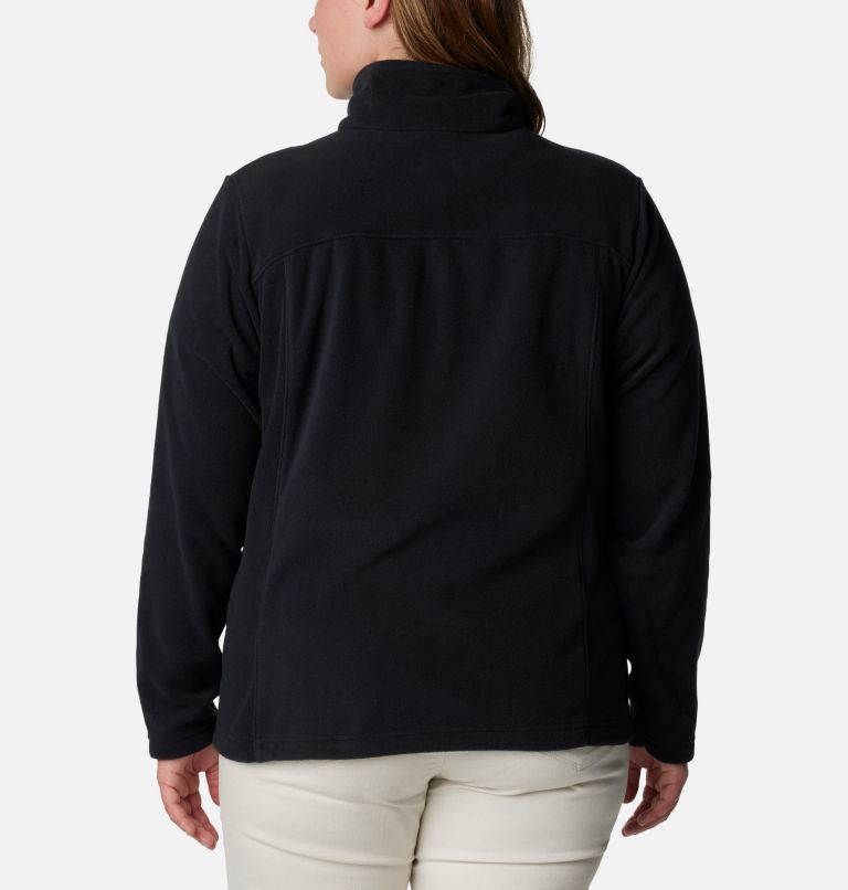 Women's Castle Dale Full Zip Fleece Jacket - Plus Size, Color: Black, image 2