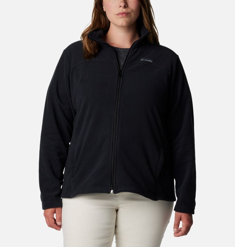 Columbia fleece jacket women's plus size on sale