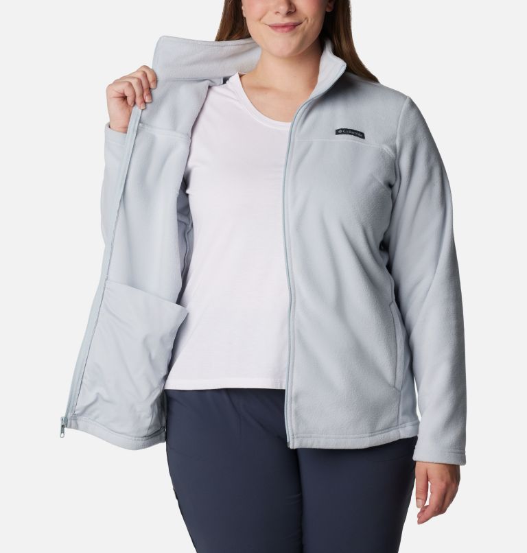 Columbia fleece cheap jacket plus size