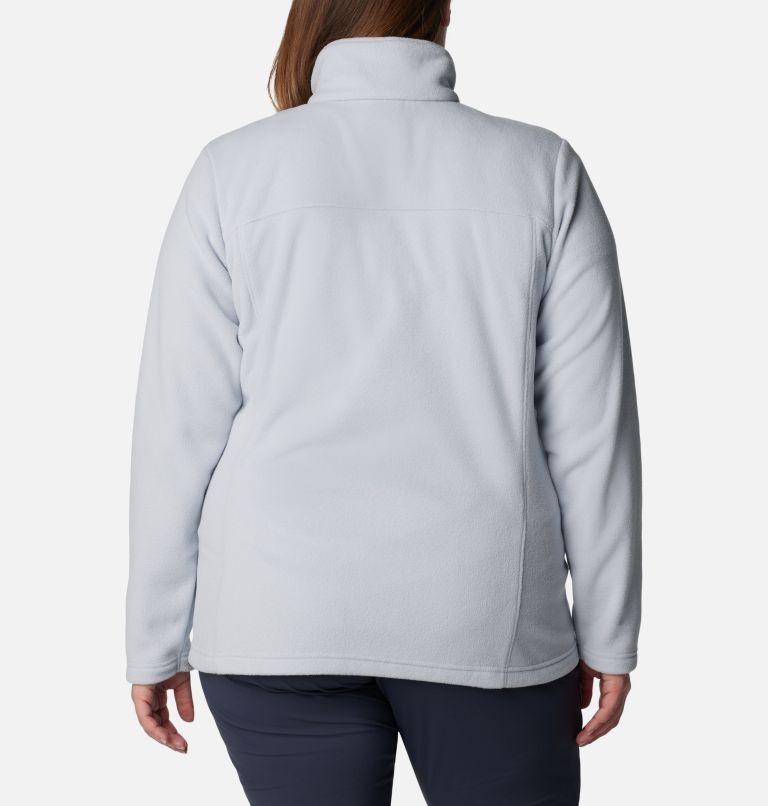 Thumbnail: Women's Castle Dale Full Zip Fleece Jacket - Plus Size, Color: Cirrus Grey, image 2