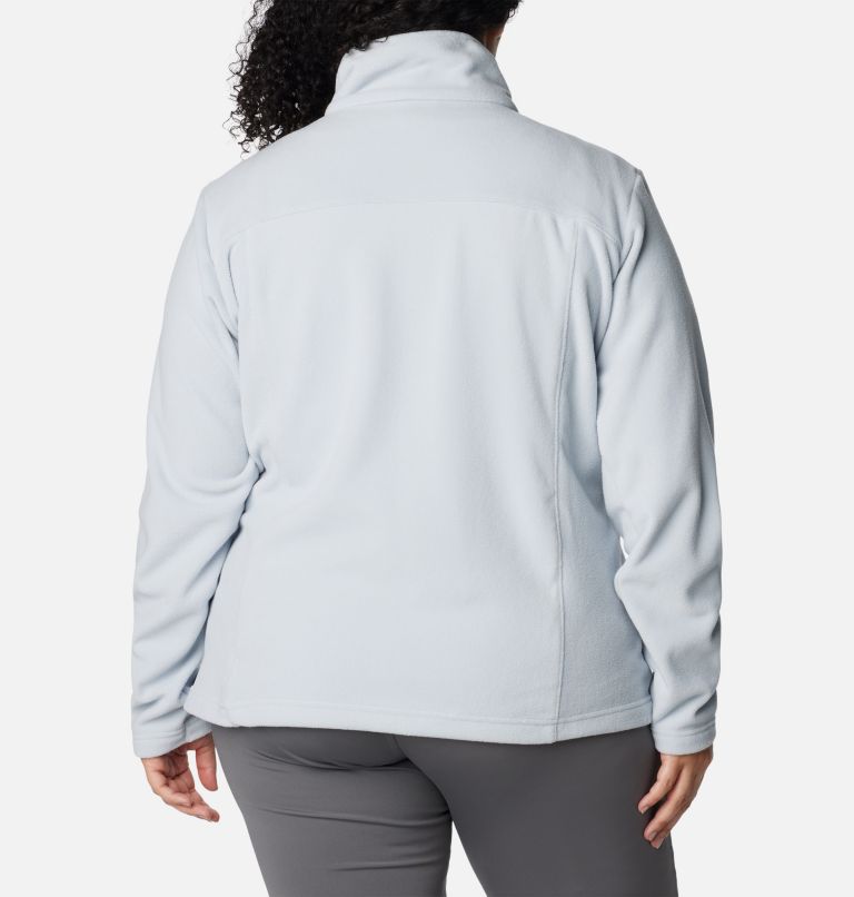 Thumbnail: Women's Castle Dale Full Zip Fleece Jacket - Plus Size, Color: Cirrus Grey Heather, image 2