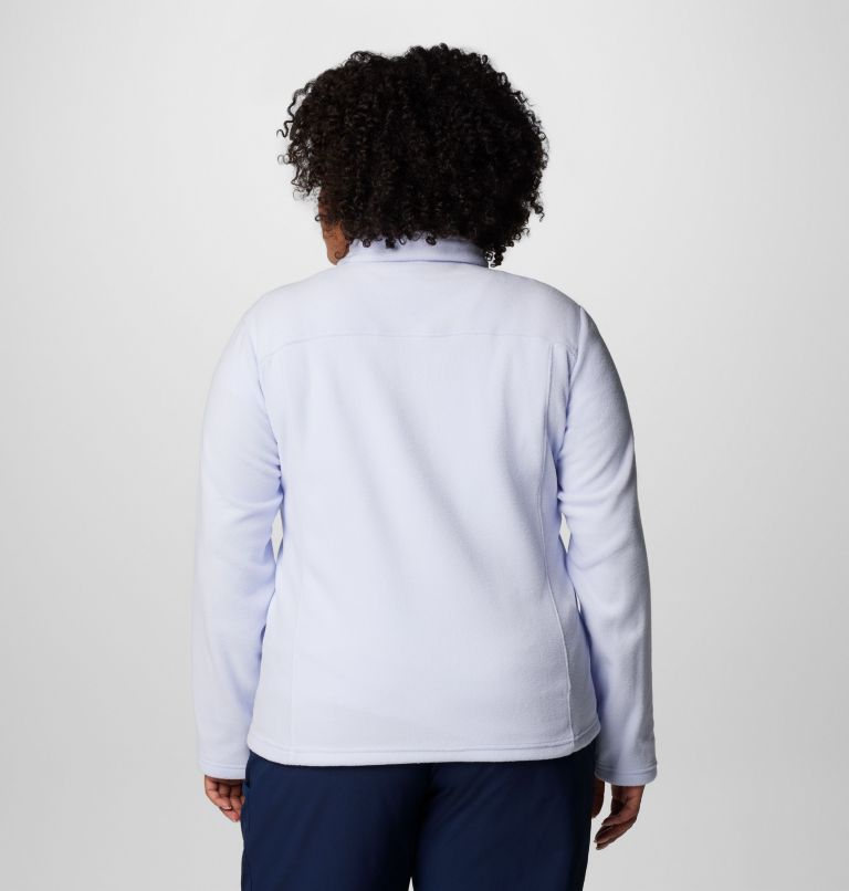 Women's Castle Dale Full Zip Fleece Jacket - Plus Size, Color: Snowdrift, image 2