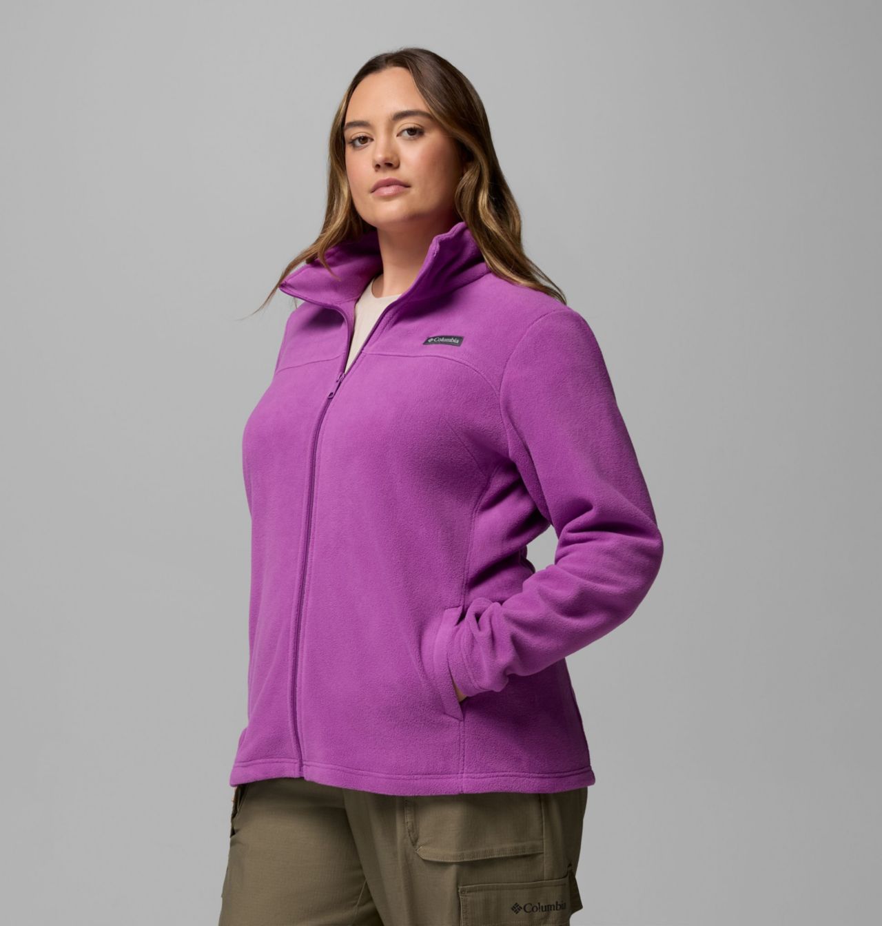 Women's Castle Dale™ Full Zip Fleece Jacket - Plus Size | 582 | 1X 4