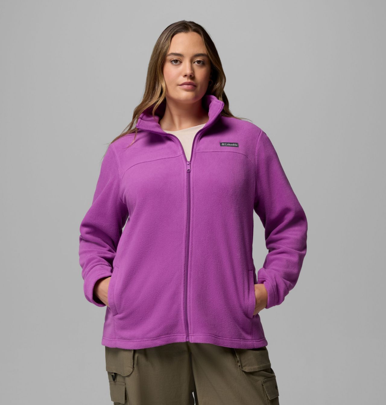 Women's Castle Dale™ Full Zip Fleece Jacket - Plus Size | 582 | 1X 5