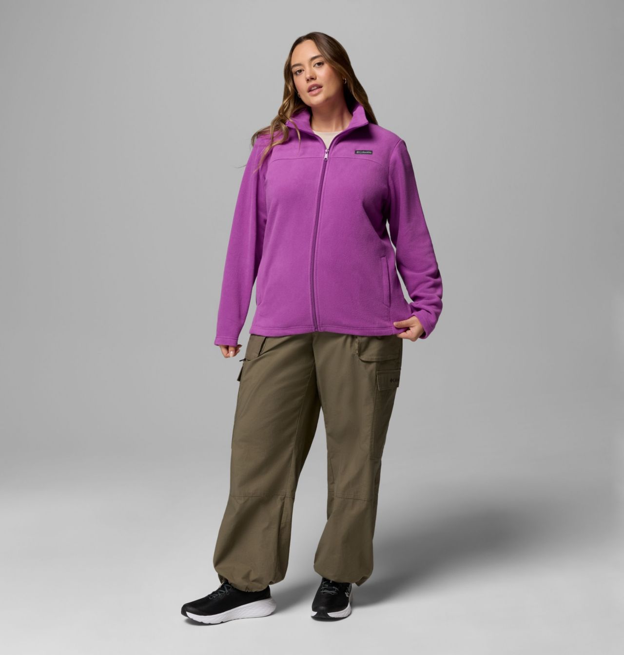 Women's Castle Dale™ Full Zip Fleece Jacket - Plus Size | 582 | 1X 2
