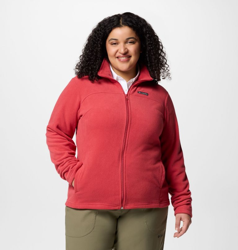Women's Castle Dale Full Zip Fleece Jacket - Plus Size, Color: Daredevil, image 1
