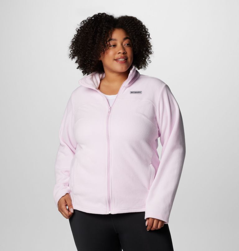 Women's Castle Dale Full Zip Fleece Jacket - Plus Size, Color: Pink Dawn, image 1