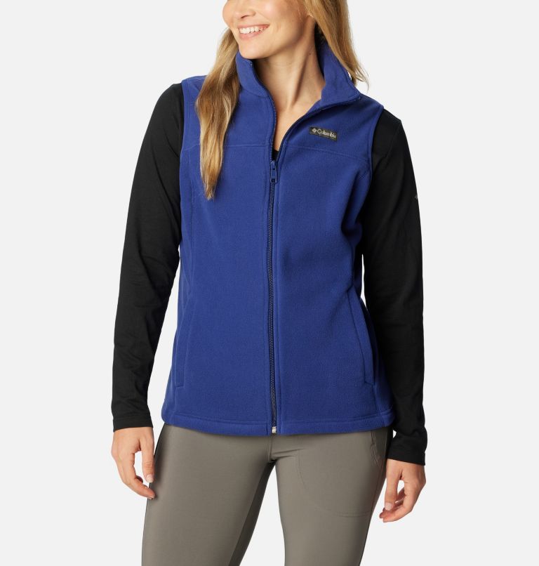 LXAI Women's Columbia fleece vest — LXAI