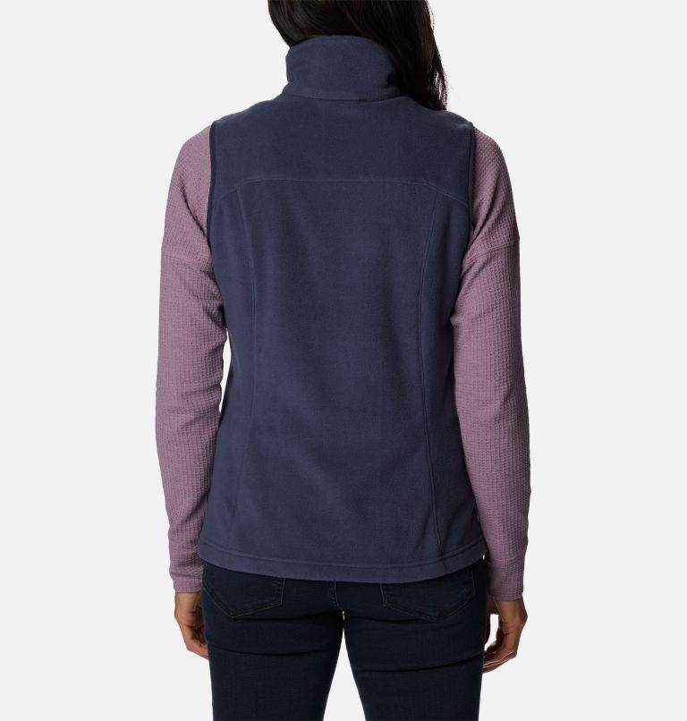 Women's Castle Dale Fleece Vest, Color: Nocturnal