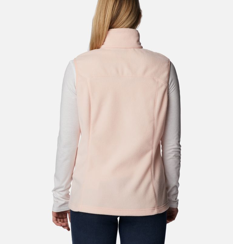 Thumbnail: Women's Castle Dale Fleece Vest, Color: Peach Blossom, image 2