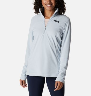 Columbia Women's Glacial IV Print 1/2 Zip - Black Polarize - XL