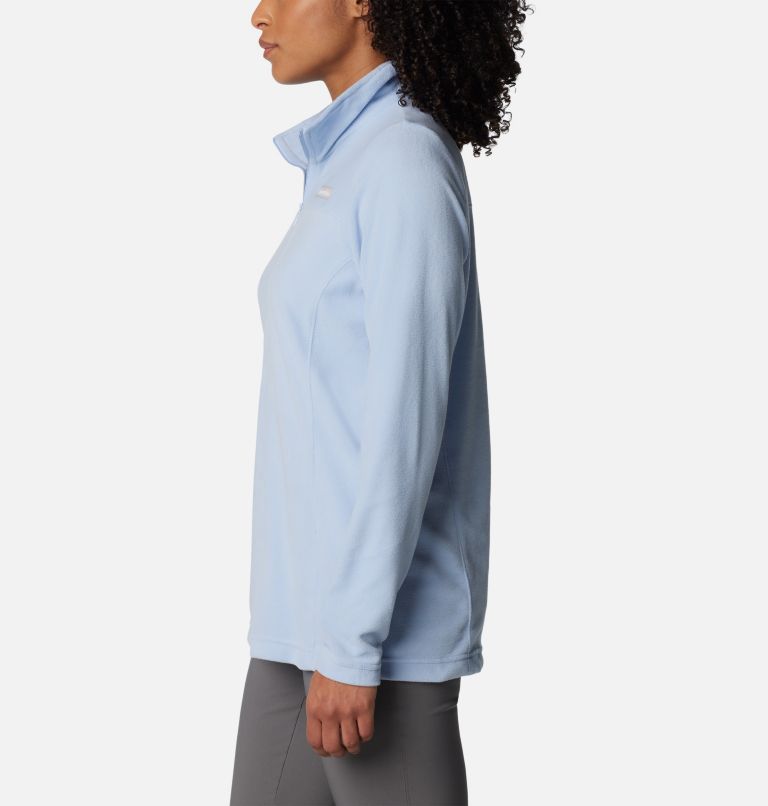 Women's Long Sleeve Fleece Quarter Zip Dress