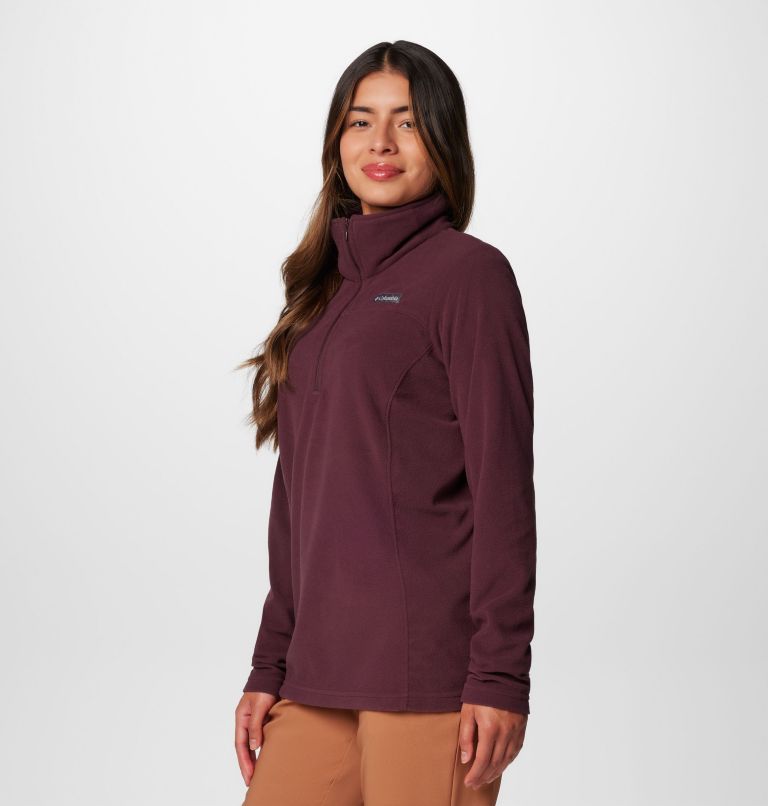 Women's Lake Aloha Half Zip Fleece Pullover, Color: Moonvista, image 4