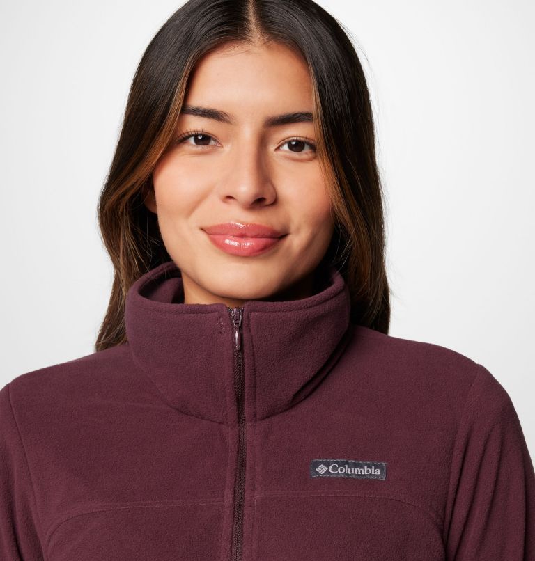 Women's Lake Aloha Half Zip Fleece Pullover, Color: Moonvista, image 5