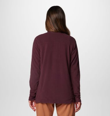 Women's Lake Aloha Half Zip Fleece Pullover, Color: Moonvista, image 10