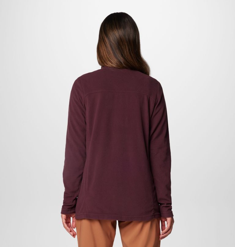 Women's Lake Aloha Half Zip Fleece Pullover, Color: Moonvista, image 2