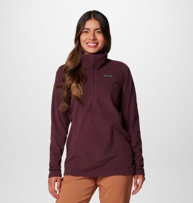 Women's Lake Aloha Half Zip Fleece Pullover, Color: Moonvista, image 9