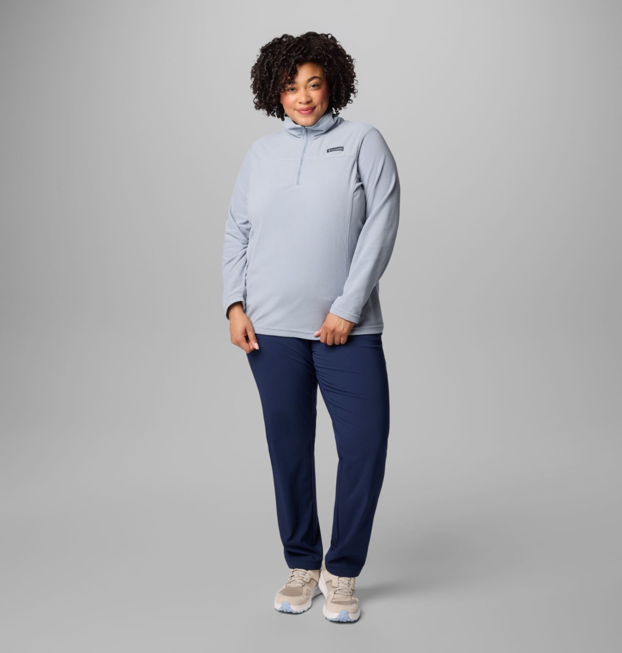 Women's Lake Aloha™ Half Zip Fleece Pullover - Plus Size 3